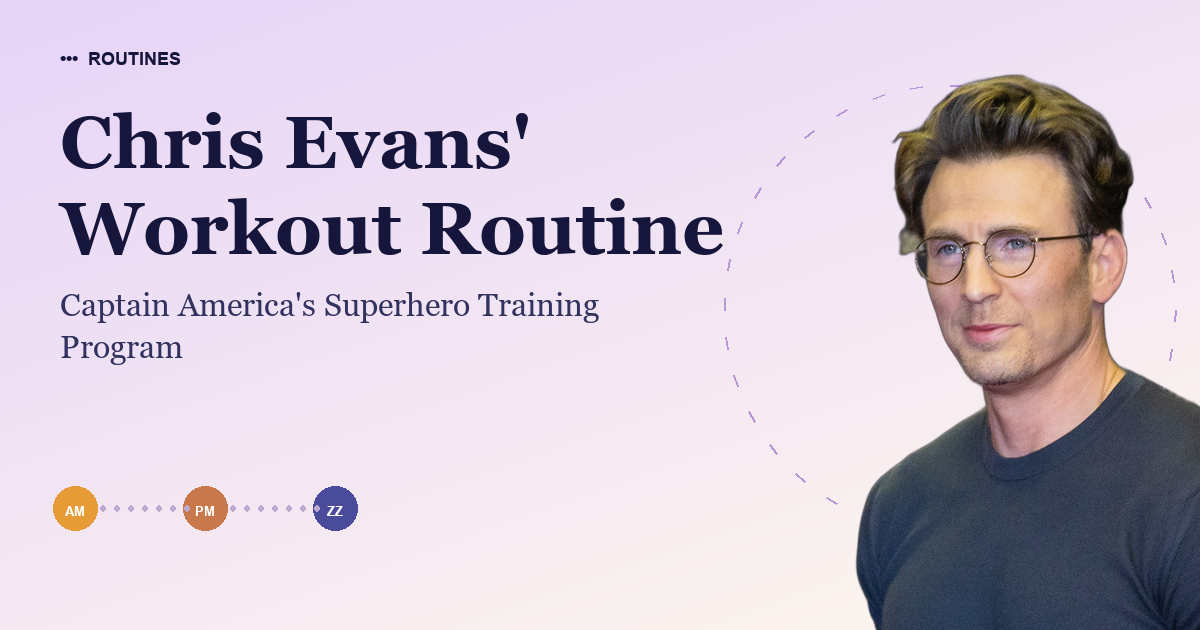 Chris Evans' Workout Routine