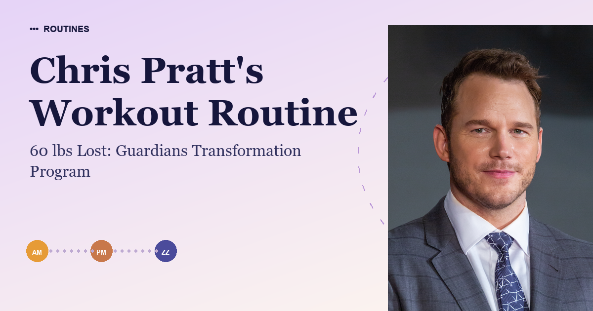 Chris Pratt's Workout Routine