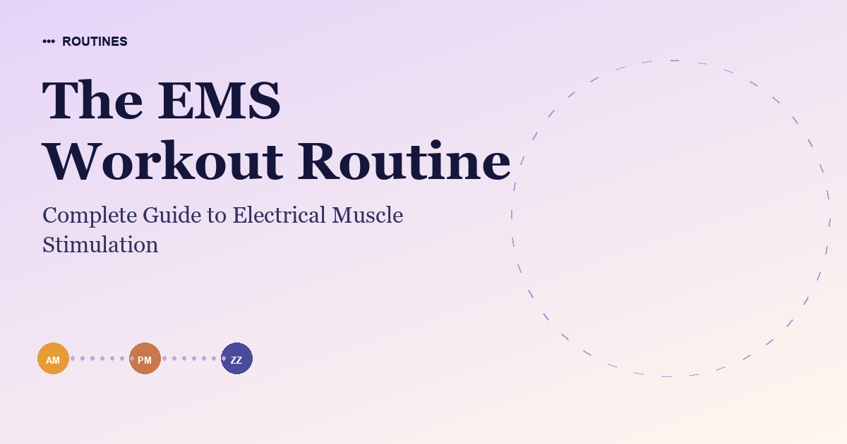 The EMS Workout Routine