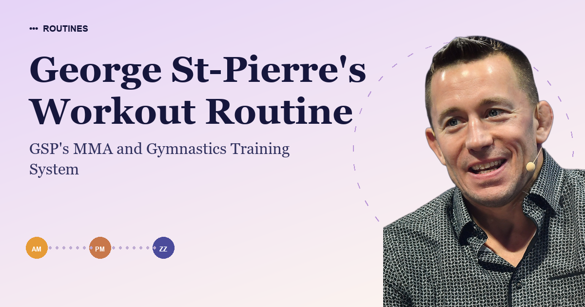 George St-Pierre's Workout Routine