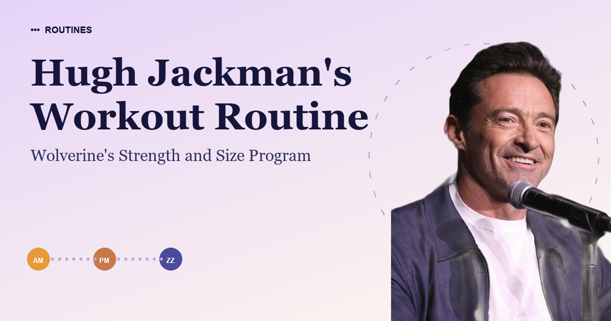 Hugh Jackman's Workout Routine