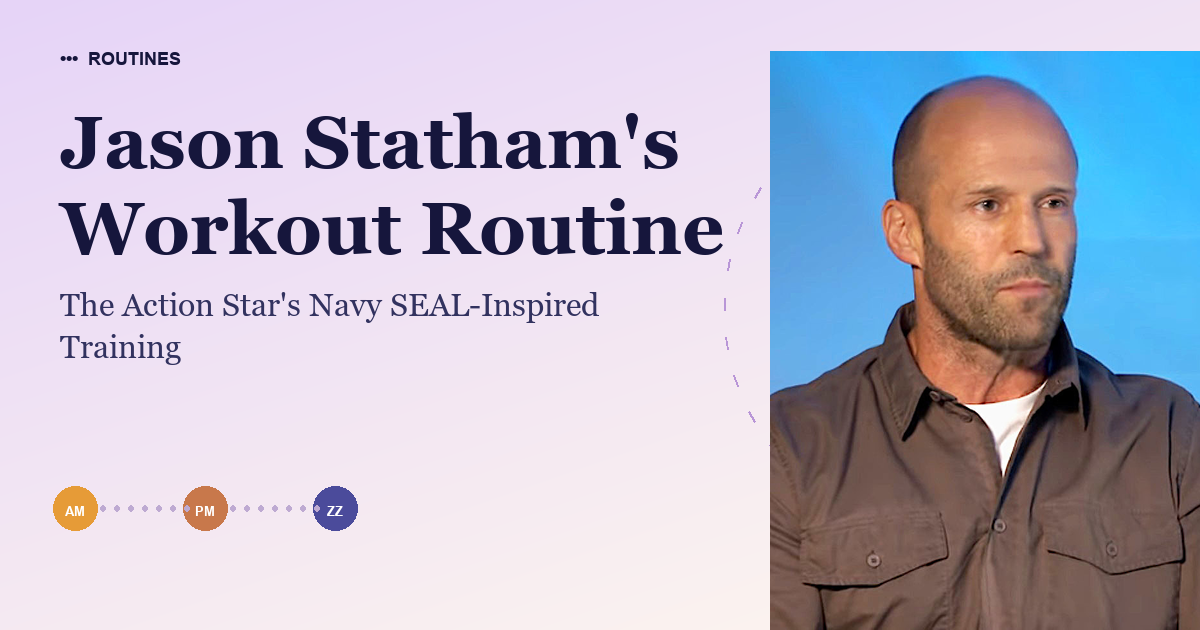 Jason Statham's Workout Routine