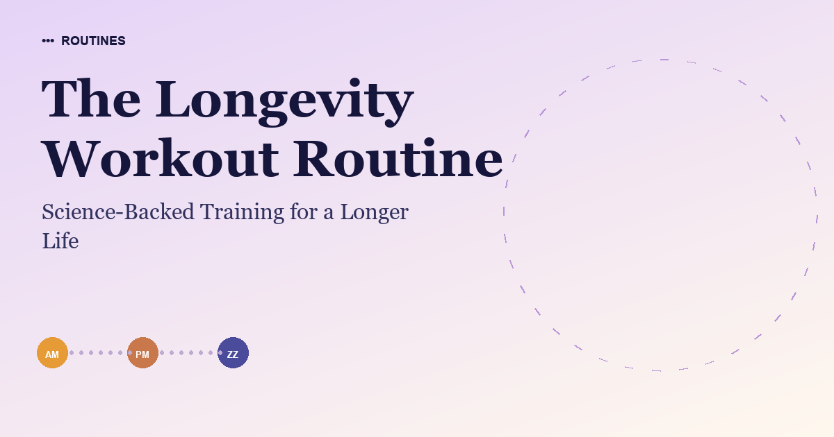The Longevity Workout Routine