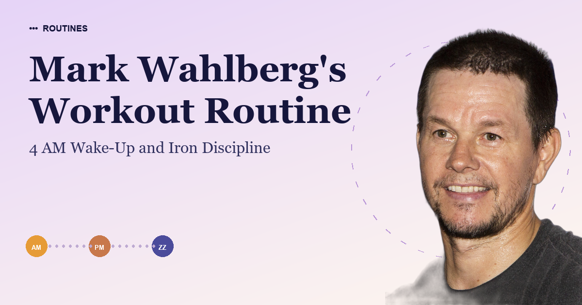 Mark Wahlberg's Workout Routine