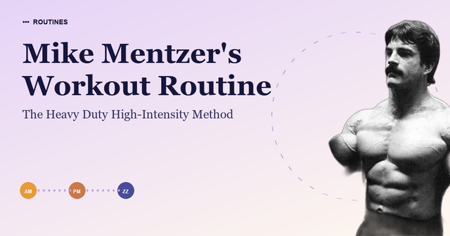 Mike Mentzer's Workout Routine