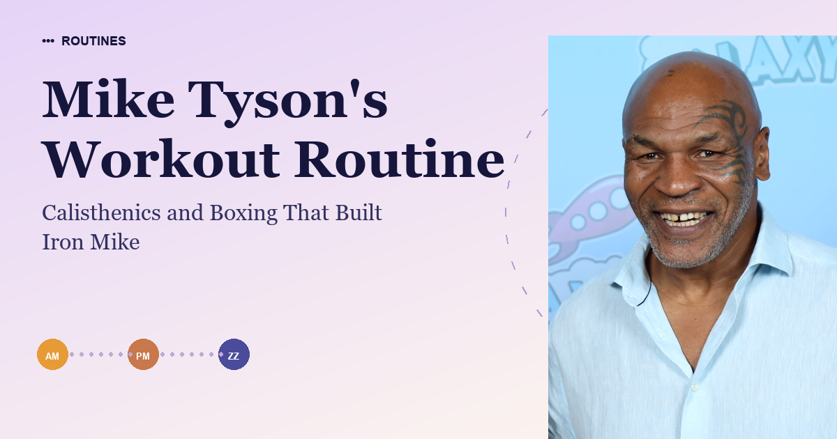 Mike Tyson's Workout Routine