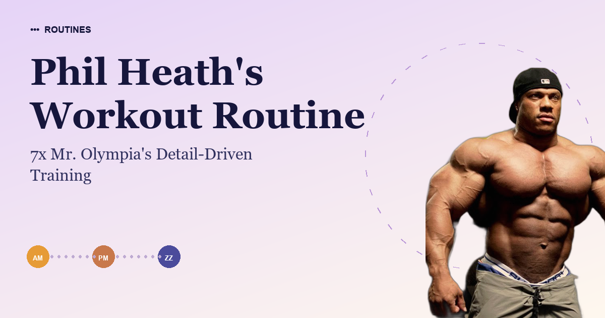 Phil Heath's Workout Routine