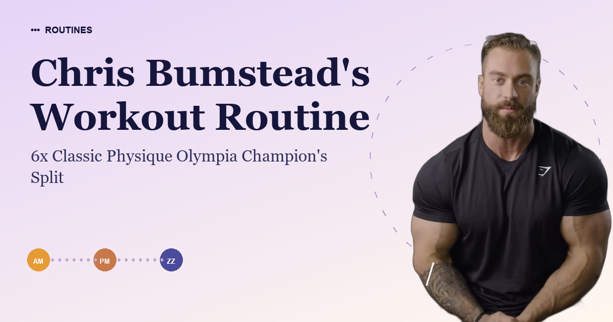 Chris Bumstead's Workout Routine