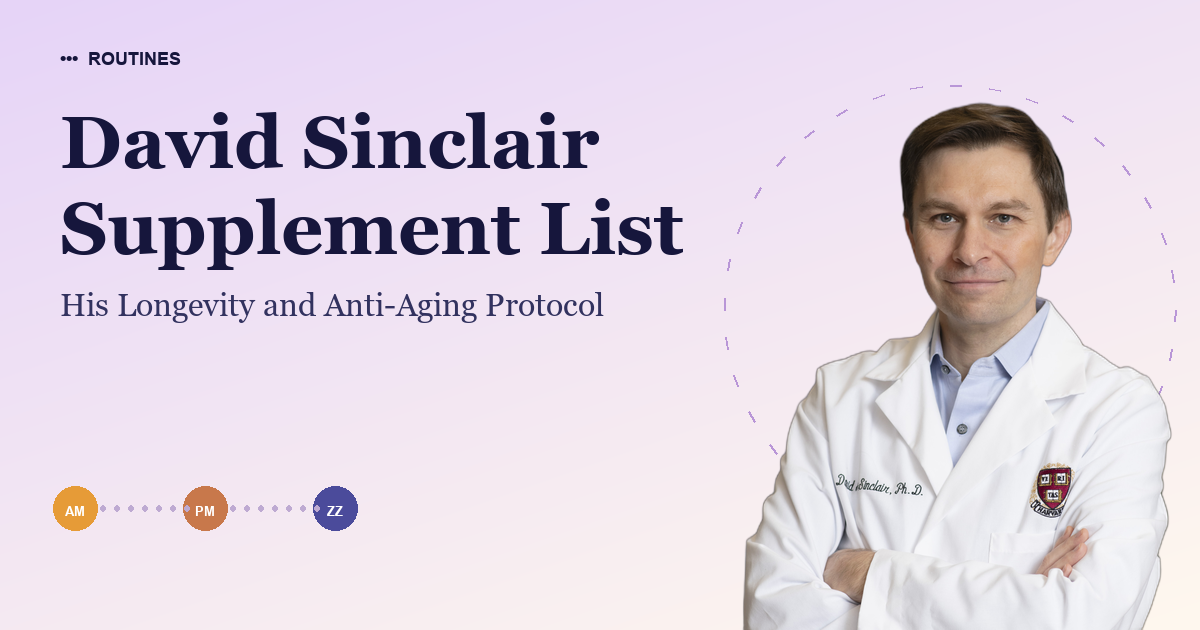 David Sinclair Supplement List