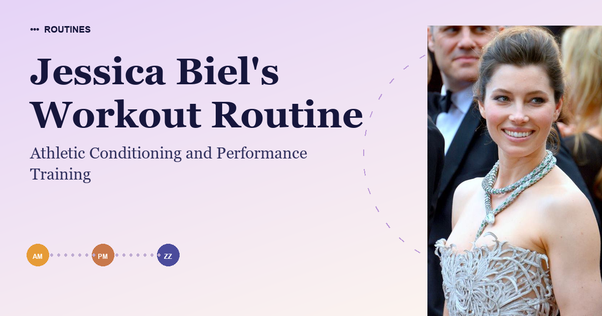 Jessica Biel's Workout Routine