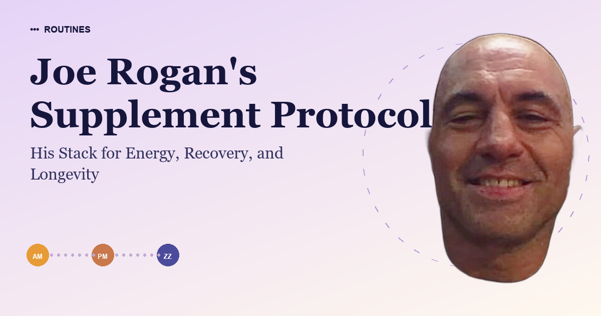 Joe Rogan's Supplement Protocol