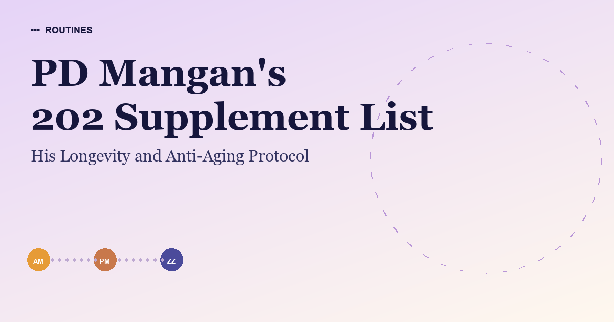 PD Mangan's 202 Supplement List