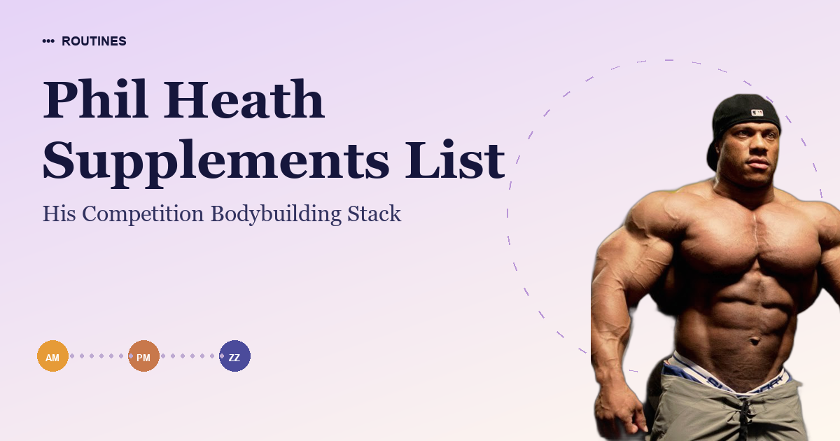 Phil Heath Supplements List