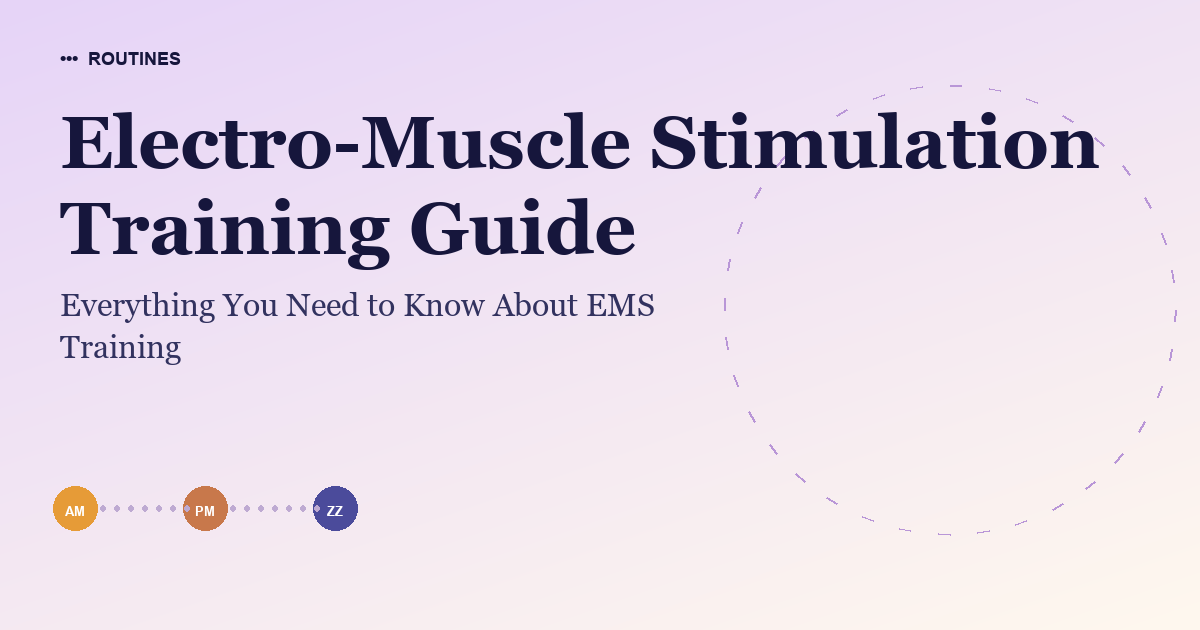 Electro-Muscle Stimulation Training Guide